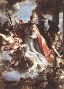 COELLO, Claudio The Triumph of St Augustine df oil painting artist